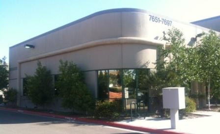 Exterior of the SP Manufacturing building on Hawthorne Avenue in Livermore, California.